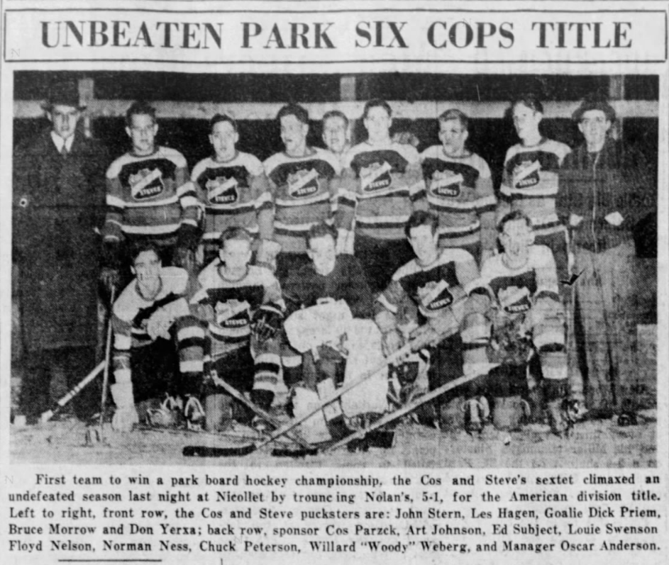 1940 Cos and Steve team