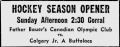 Oct. 20th game in Calgary