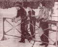Players in the penalty "box".