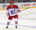 Vladimir Putin on the ice.