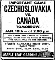 Jan. 10 @ Toronto