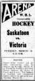 Semi Final @ Victoria