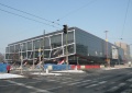 The arena during reconstruction in 2011