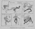 A bandy caricature from the fourth issue of Eesti Spordileht.