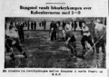 Rungsted IK and Kjøbenhavns Skøjteløberforening in action on December 22.