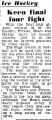 The August 1, 1951, edition of Sporting Globe.
