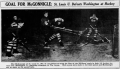 St. Louis and Washington University in action on January 16, 1937.