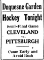 Eastern Final @ Pittsburgh