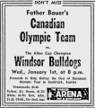 Jan. 1st game in Windsor
