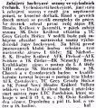 The January 11 edition of the Lidove noviny.